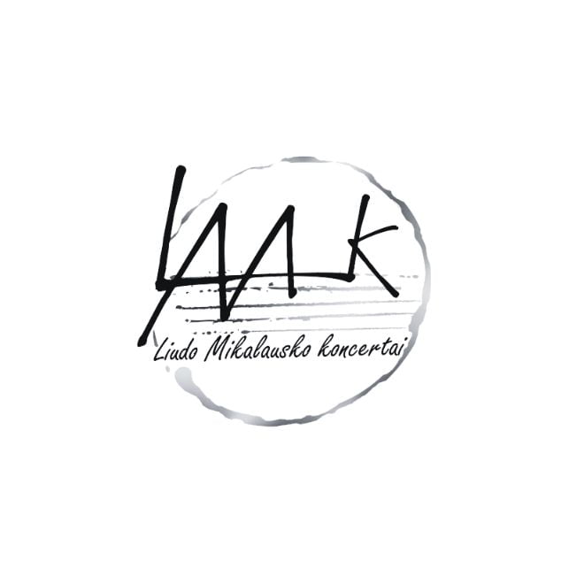 logótipo dos concertos de Liudas Mikalauskas
