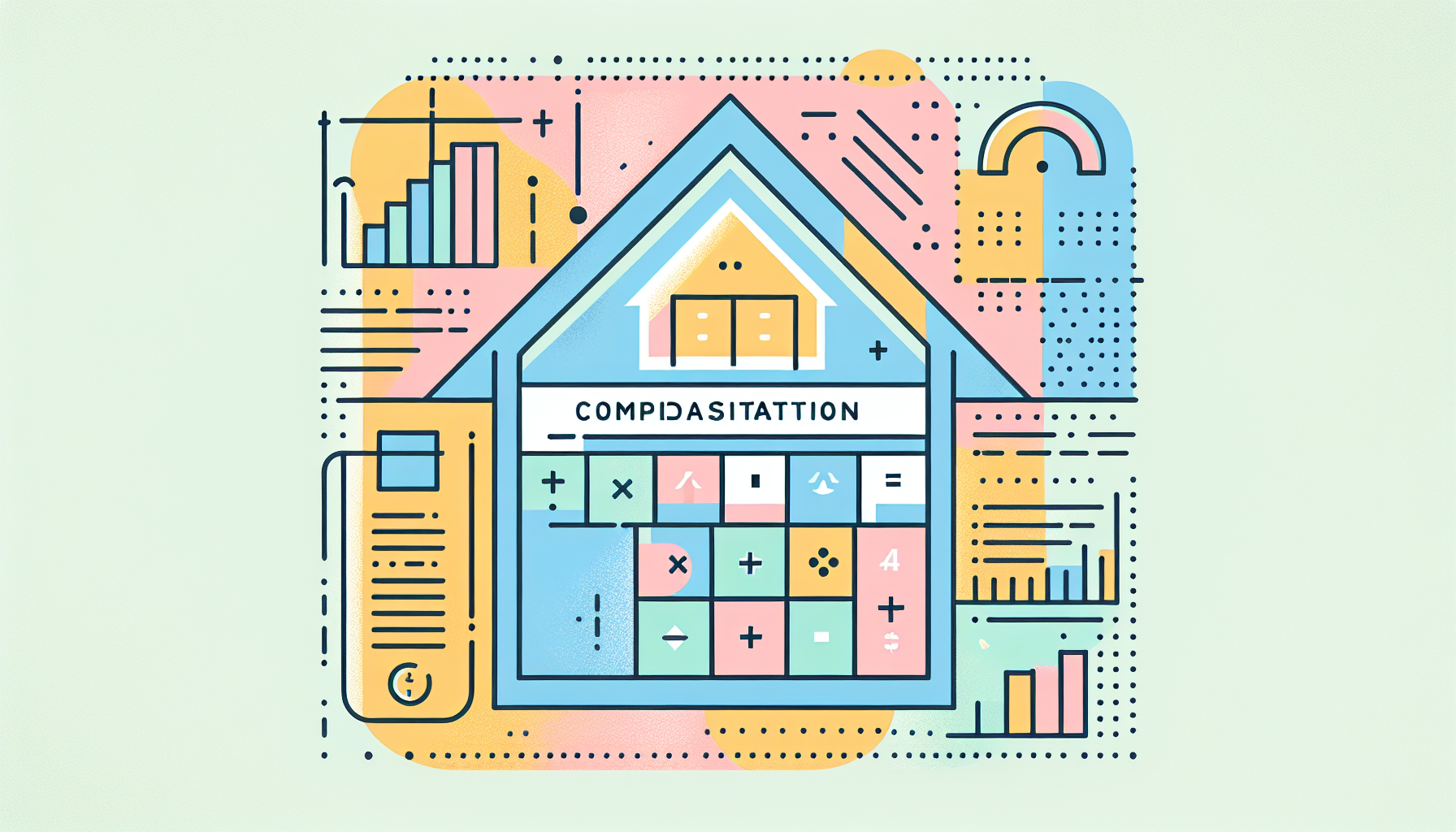 Calculadora de compensação da renda da habitação
