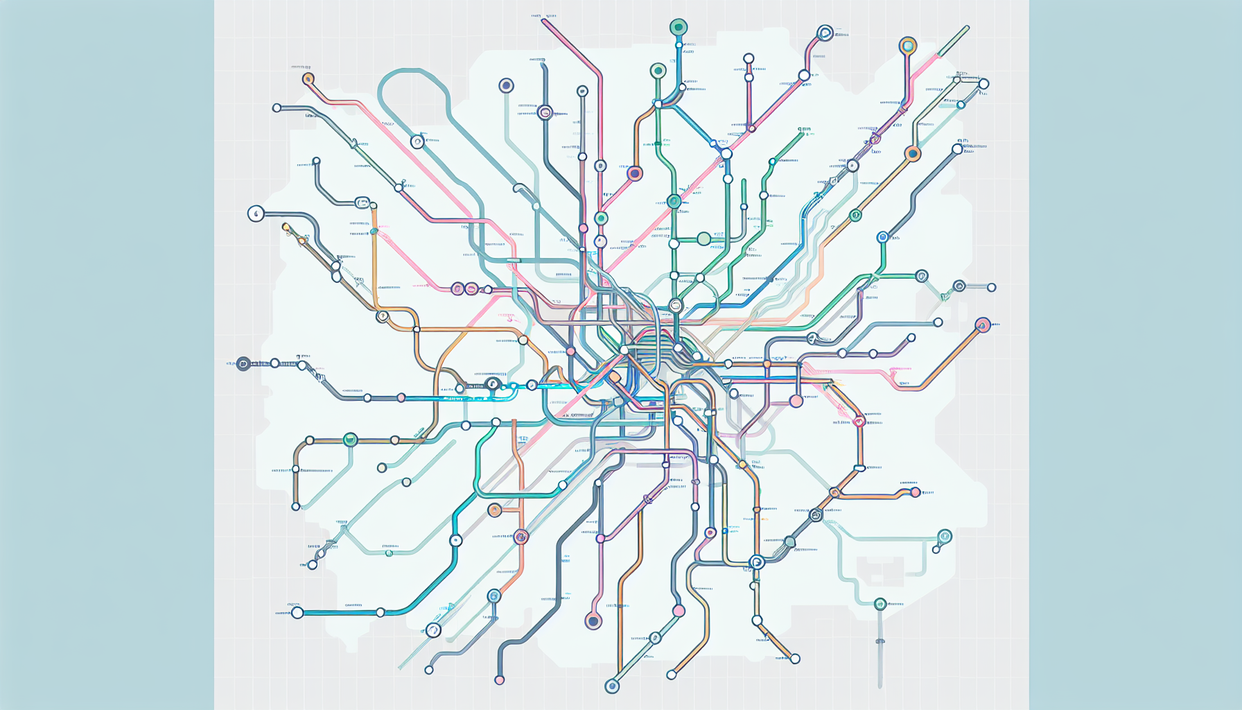 Mapas de percursos para impressão